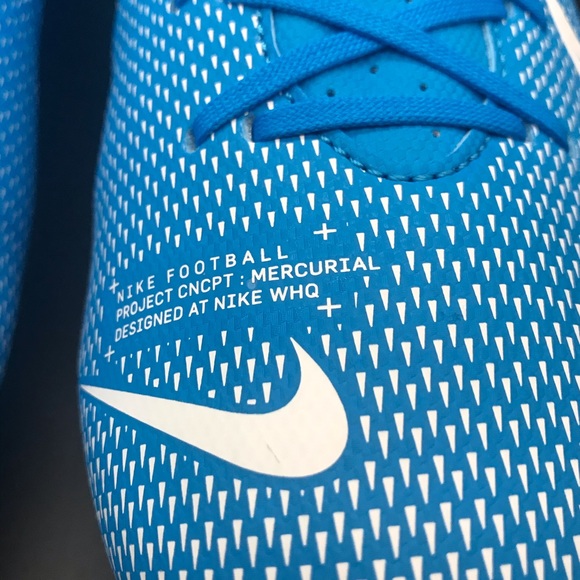 SOLD Nike Mercurial Vapor 13 Academy Blue Soccer Cleats - Picture 3 of 5